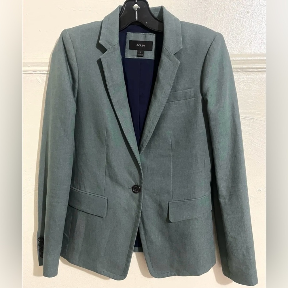 J. Crew Women’s Teal Blazer